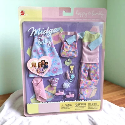Vintage Barbie Midge & Baby Vintage 2002 Mattel #47629 - happy family Bekleidung