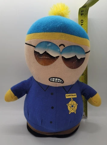 South Park Police Officer Cop Cartman Plush 11” 2009 Jumbo Nanco Cover