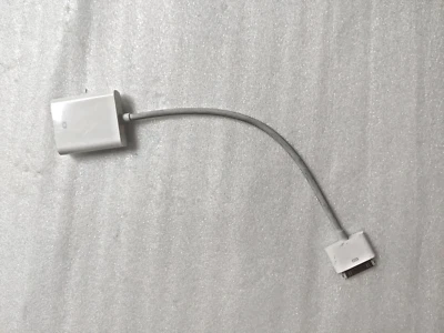 Genuine Apple A1368 30 Pin to VGA Adapter for I pad Classic - Image 1 of 4