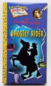 THE CASE OF THE GHOSTLY RIDER VHS Encyclopdia Brown The Boy Detective Mystery CC - Picture 1 of 3