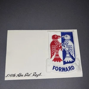 519th Airbourne Infantry Regiment 3.5" Patch - Picture 1 of 3