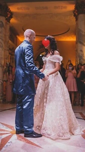Luxury /Gorgeous Champagne Ball Gown Wedding /Debut Dress 2019 /Belle Dress S - Picture 1 of 5
