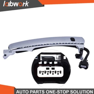 Labwork Door Handle For Nissan Rogue 2010-2013 Car Front Left Outside Chrome - Picture 1 of 10