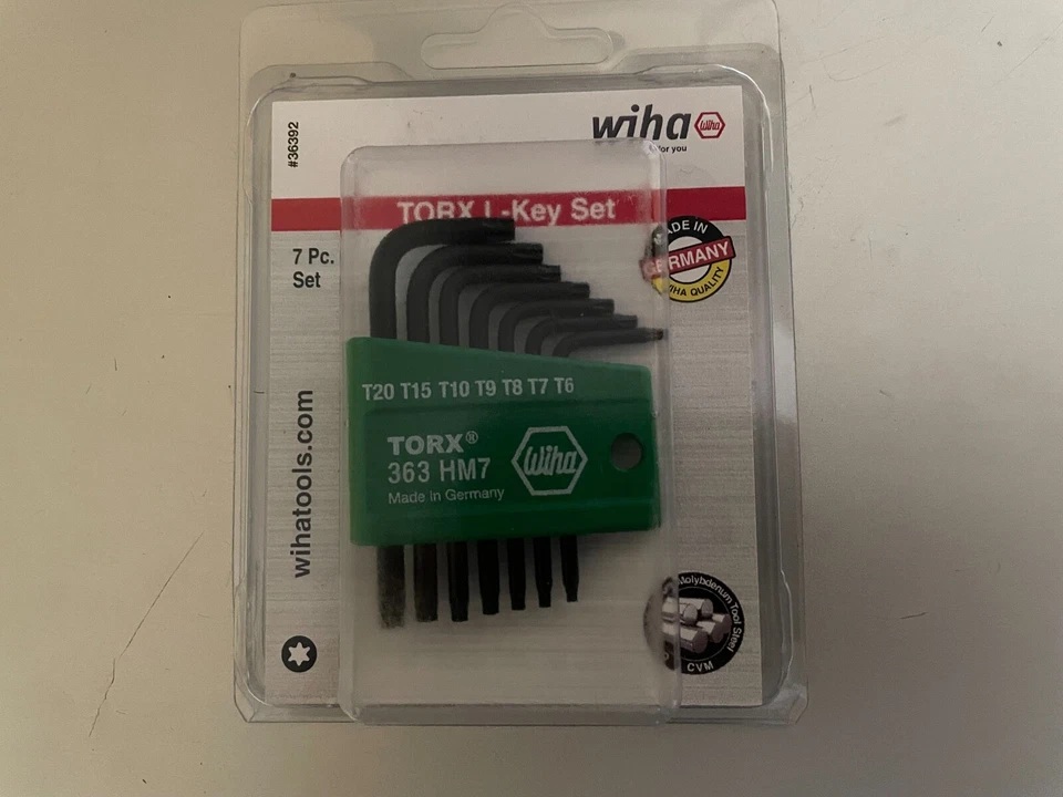 Wiha 36392 7 Piece Torx? L-Shape Torx Key Set, 36392 - Image 1 of 2