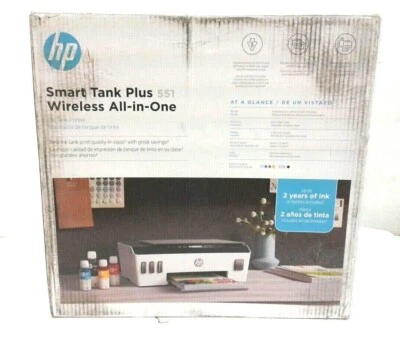 HP Smart Tank Plus 551 Thermal Inkjet All-In-One Printer # 6HF11A  B1H Option   - Image 1 of 3