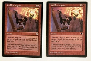 Sudden Impact (2) NM Tempest MTG Magic the Gathering - Picture 1 of 1
