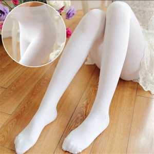 Girls Ballet Dance Tights Stockings Elasticity Breathable High Waist  Pantyhose - Picture 1 of 11
