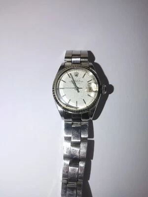 Rolex Lady-Datejust 69174 Pulsera Jubileo Plata con Bisel Plata Foto 1 de 2