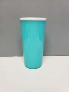 Tupperware Insulated 24 oz. Travel Mug Tumbler #3329 Teal No Lid - Picture 1 of 8