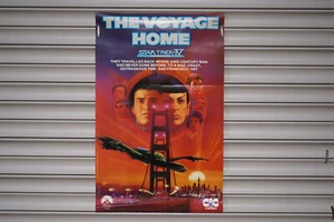 Raro poster video Star Trek IV Il viaggio verso casa - CIC (3339) - Foto 1 di 12
