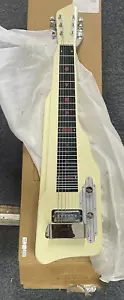 Guitare électrique Gretsch G5700 Lap Steel - Blanc vintage - Photo 1/16