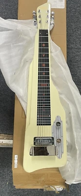 Guitarra Gretsch G5700 Electromatic Lap Steel - Blanca De Colección Foto 1 de 4