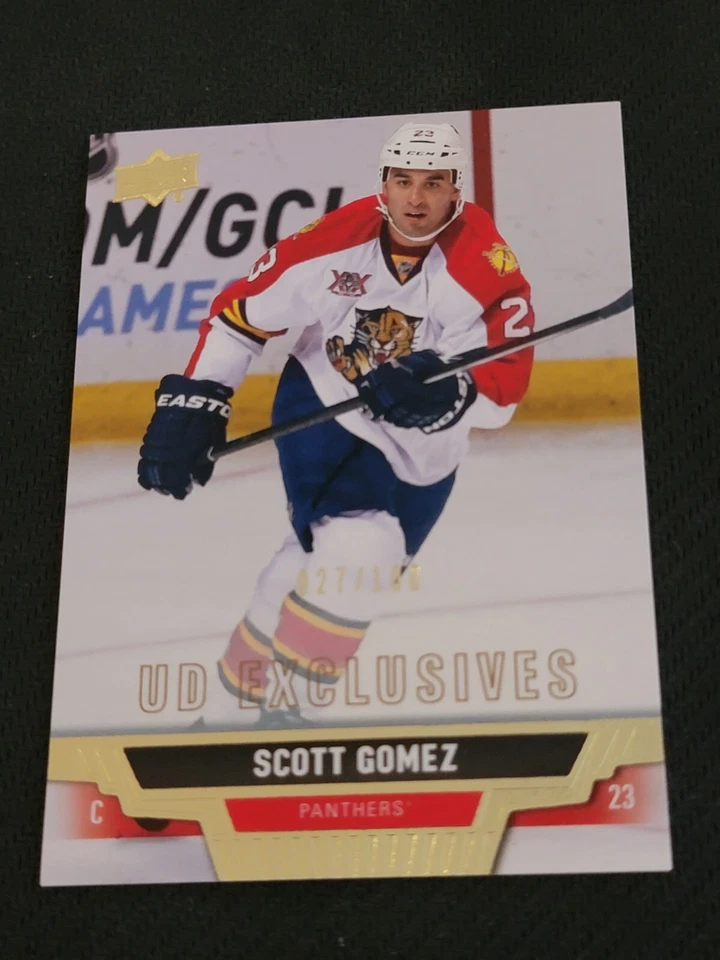 2013-14 Upper Deck SCOTT GOMEZ #364 #ed 27/100 EXCLUSIVE Exclusives - Image 1 of 1