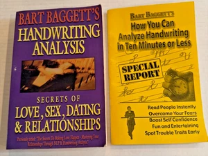 Bart Baggett's Handwriting Analysis Secrets of Love Sex Dating + SPECIAL REPORT - Imagen 1 de 6