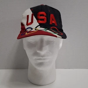 Vintage 1996 USA Olympics Big Logo Snapback Cap Mütze - Bild 1 von 9