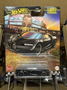 2025 Hot Wheels Premium Boulevard Black '16 Bugatti Chiron #122 - Bild 1 von 1