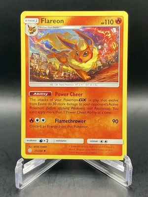 Flareon 25/236 Sun & Moon: Cosmic Eclipse (2019) Uncommon Pokemon TCG LP+ - Image 1 of 3