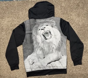 Y2K VOLCOM Hoodie LikeALion HYDRO Men Sz Large Full Zip Jacket Mesh Lined -Read - Picture 1 of 21