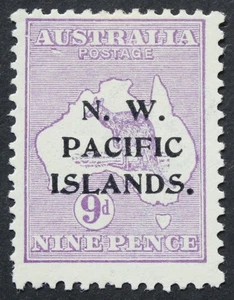 Neuguinea 1915 Nine Pence Känguru SG 89 postfrisch - Bild 1 von 1