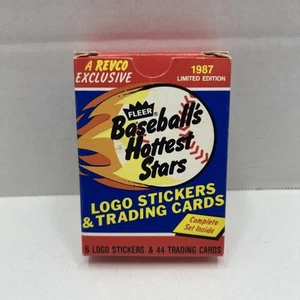 1987 Fleer Baseball's Hottest Stars Factory Sealed 44 Card Revco Exclusive RARE  - Picture 1 of 4