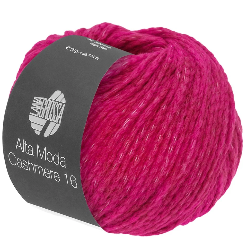 Wolle Kreativ! Lana Grossa - Alta Moda Cashmere 16 Fb. 80 pink 50 g