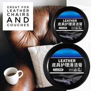 Leader Cleaning and Care Cream & Cleaning Paste For Leather Care-160/260g G9E7 - Picture 1 of 12