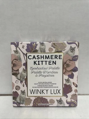 Winky Lux Cashmere Kitten Eyeshadow Palette - 9 Colors Highly Pigmented - NIB - Image 1 of 4