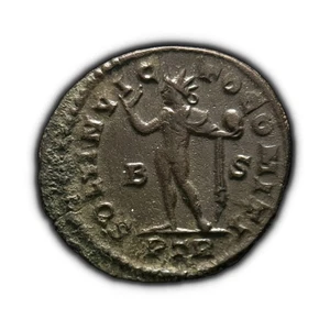 ROME. 315, Æ Nummus - Constantine I, SOLI INVICTO COMITI, Trier, PTR B-S w/o IMP - Picture 1 of 3