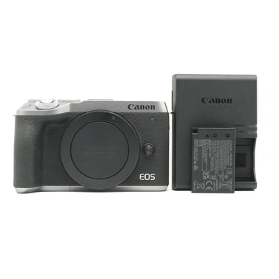 EXC- Canon EOS M6 Mark II Mirrorless Camera (Silver) #121 - Image 1 of 4