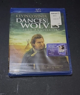 Dances With Wolves (Blu-ray, 1990, 20th Anniversary Edition) Brand New Sealed - Image 1 of 2