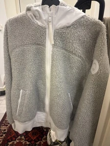 New Simcoe grey fleece hoodie Canada Goose - Picture 1 of 5