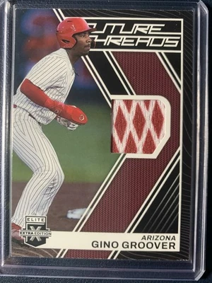 Gino LuJames Groover 2023 Elite Extra Edition Future Threads #13 Dbacks Prospect - Image 1 of 2