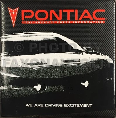 Технический пресс-комплект 1994 Pontiac Advance Press Infomration выпуски - Изображение 1 из 2
