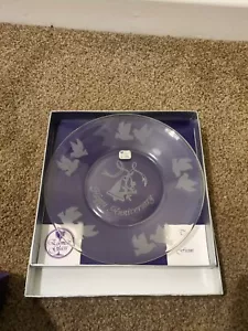 Eamon Glass Hand Made Anniversary Plate - Made In Dublin Ireland - Picture 1 of 1