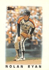 1986 Topps Mini Leaders #43 Nolan Ryan - Picture 1 of 2