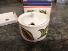 Crabtree & Evelyn Jam Pot With Lid In Original Box - B3