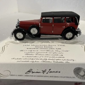 Matchbox model of yesteryear. Mercedes-Benz 770K collectors Limited Edition NIB - Picture 1 of 6