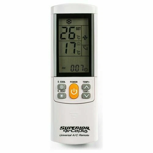 Superior AirCo Plus Telecomando Universale da Climatizzatore (4000 Codici, Schermo LCD)