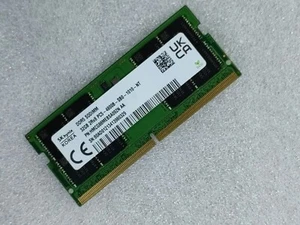 SK Hynix 32GB DDR5 4800 Laptop SODIMM RAM 2Rx8 PC5-4800B HMCG88MEBSA092N 262pin - Picture 1 of 2