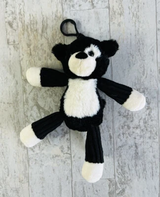 Scentsy Buddy Clip Haddie the Collie Black White Puppy Dog Keychain RARE - Image 1 of 4