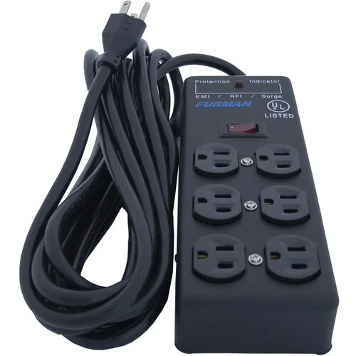 Furman SS6B 6 Plug Surge Protector FUSS6B - Image 1 of 1