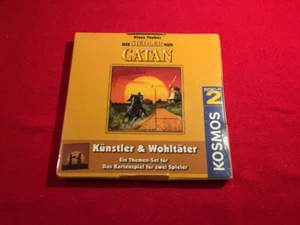DIE SIEDLER VON CATAN KARTENSPIEL ERWEITERUNG KÜNSTLER & WOHLTÄTER NEU & OVP - Bild 1 von 3