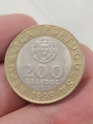 Portugal 200 Escudos 1998 Kayihan Coins Tx - Image 1 of 2