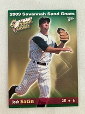 2009 MultiAd SPORTS Minor League Baseball Card-JOSH SATIN, Savannah Sand Gnats