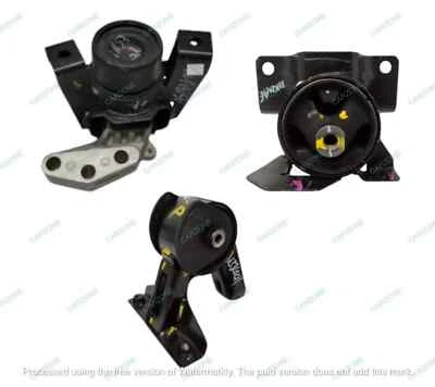 3 Piece Engine Mounting Set for Suzuki Swift 1.2L 2013-2017 Manual Transmission  - Image 1 of 4