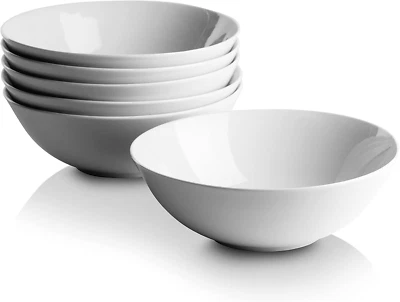 10 Strawberry Street Simply White 7" Coupe Cereal Bowl, Set of 6 - Image 1 of 4