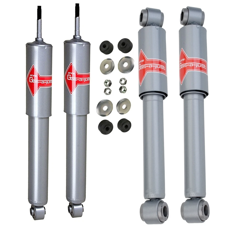 НОВЫЕ передние и задние амортизаторы KYB Gas-a-Just для пикапа Isuzu 4WD 1988-1995 - Изображение 1 из 1
