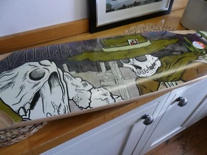 DEVILLE USA LONGBOARD DECK surfboard shape see my 400 longboard skateboard deals - Picture 1 of 10