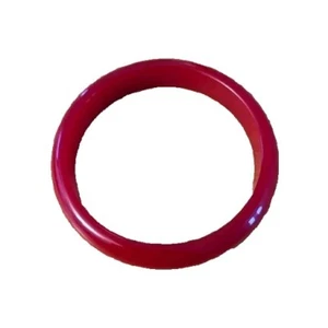 Vintage Red Bakelite Bangle Bracelet *READ* - Picture 1 of 6