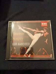 IGOR MARKEVITCH - CONDUCTS STRAVINSKY & PROKOFIEV. DOPPIO CD EMI